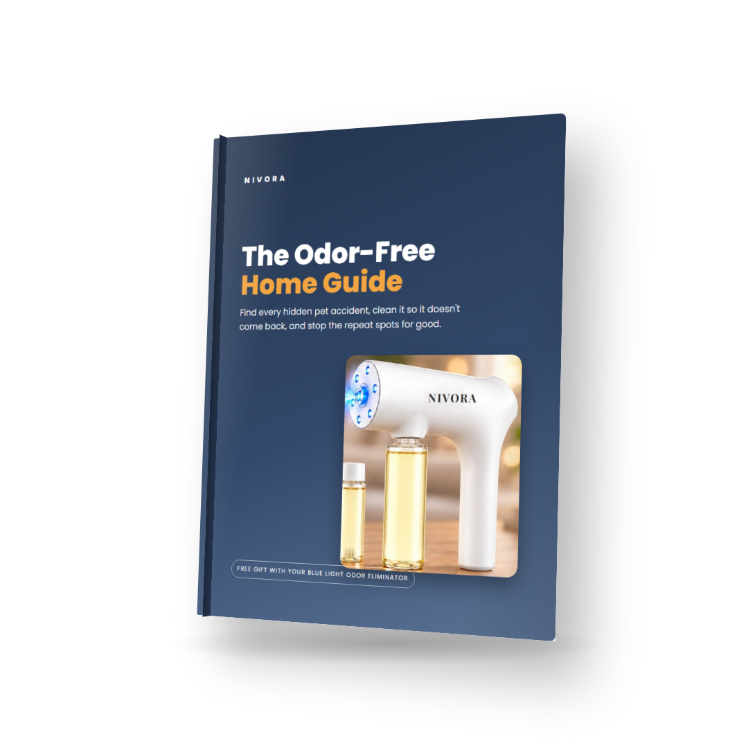 The Odor-Free Home Guide: free guide to finding and removing pet odors