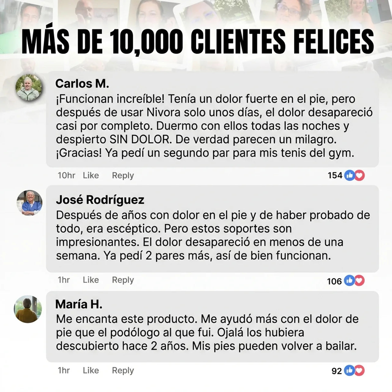 Nivora® Soportes Terapéuticos para Fascitis Plantar