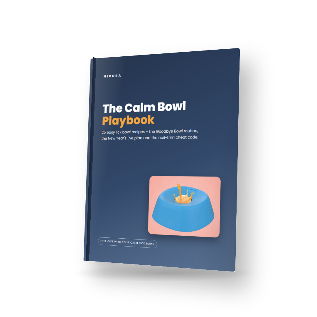 The Calm Bowl Playbook: free guide with 25 lick bowl recipes