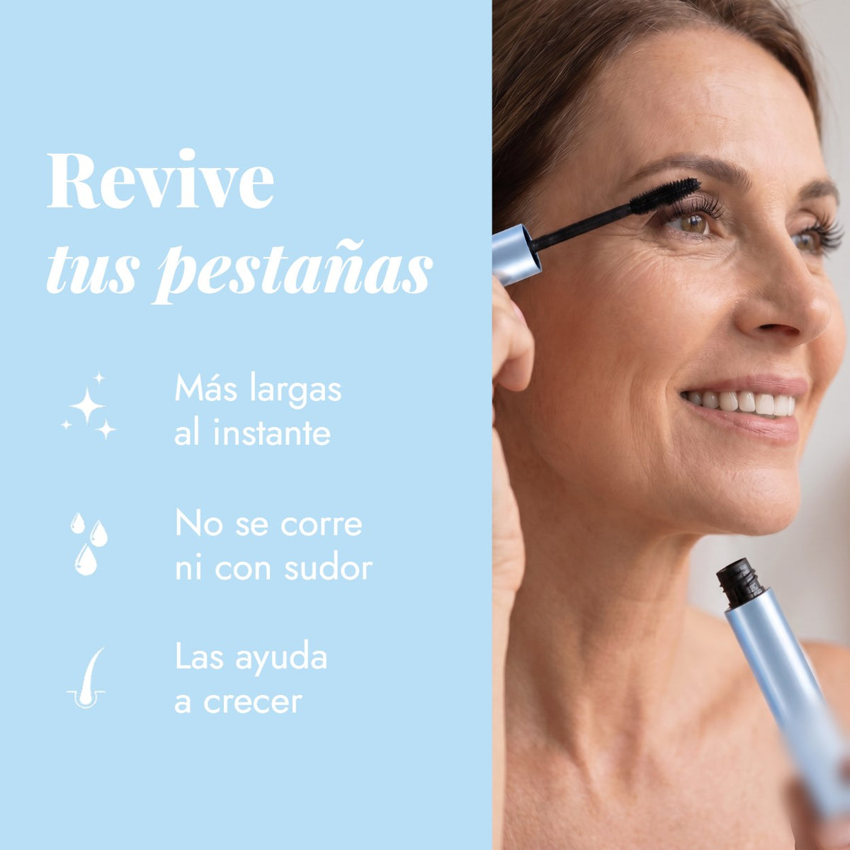 Revive tus pestañas: más largas al instante
