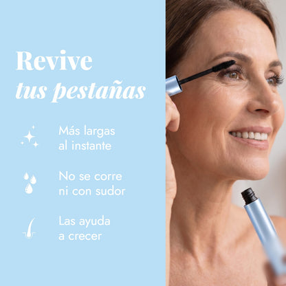 Revive tus pestañas: más largas al instante